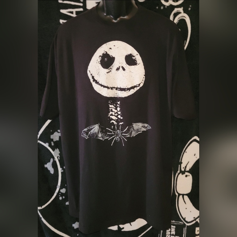 Teevillain-GITD Jack Skellington Bust-Size 3XL